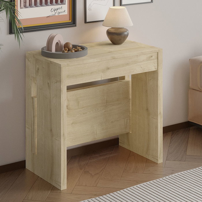 Hanah Home Mesa consola extensible Nivo - Sapphire Oak Hanah Home Mesa consola extensible Nivo - Sapphire Oak